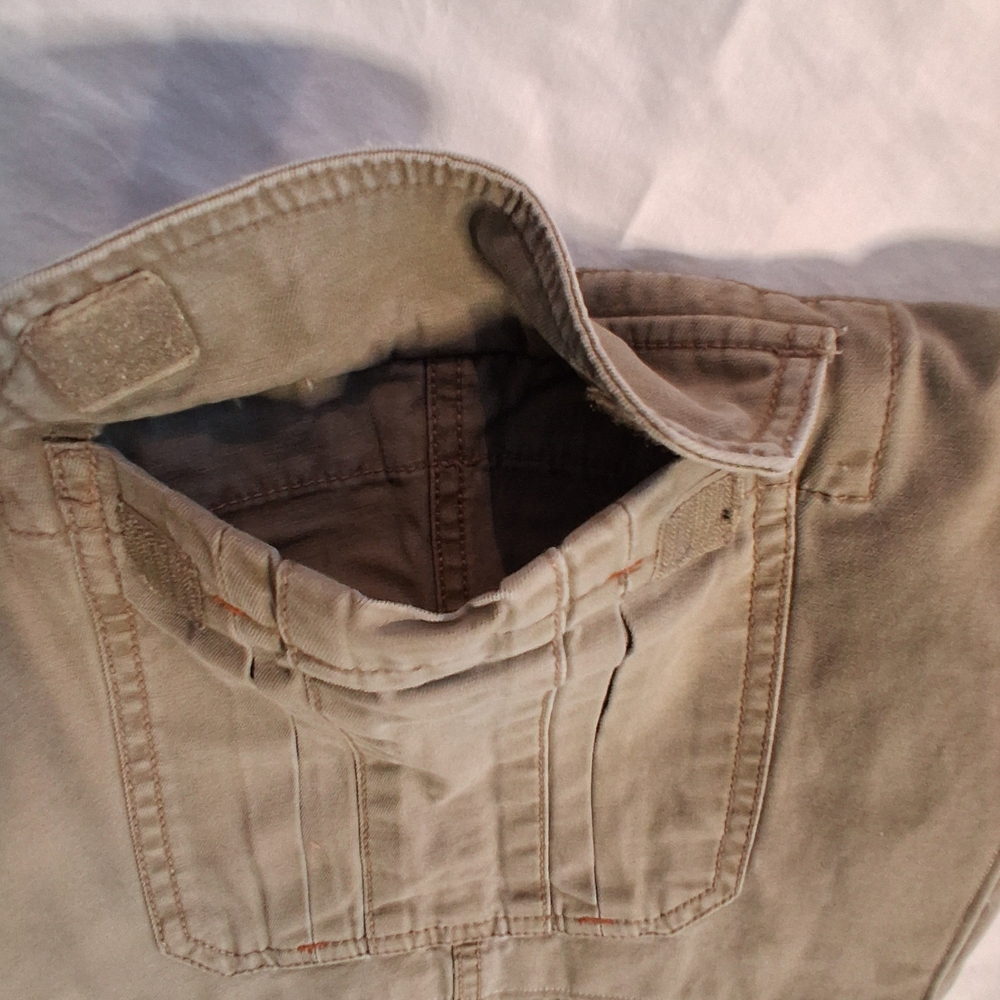 Khaki Canvas Utility Satchel- Neutral Tan